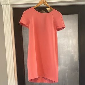 Pink sheath WAYF dress